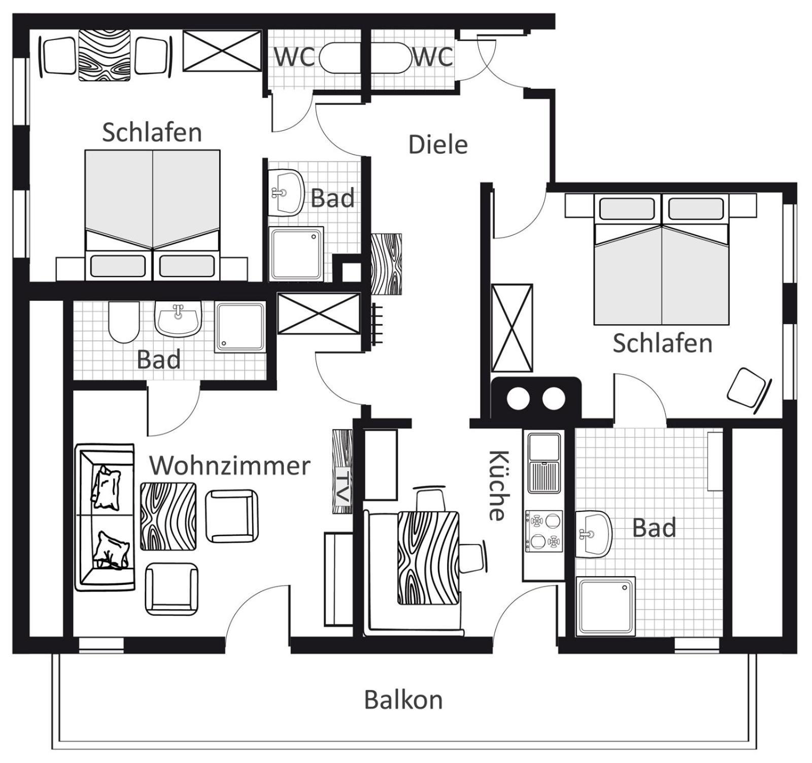 Gschwenderhaus Ferienwohnungen Oberstdorf Chambre photo