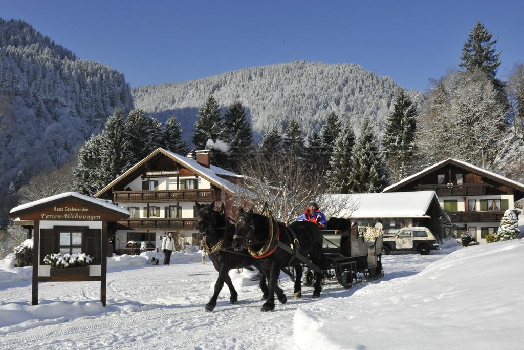 Gschwenderhaus Ferienwohnungen Oberstdorf Extérieur photo